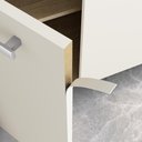 Ver imagem 4 de Cozinha Compacta 5 Portas 2 Gavetas Branco Ártico Bertolini