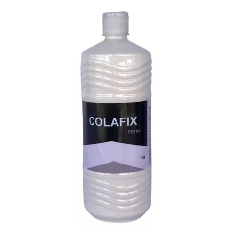 Cola Pva Branca Extra Colafix 1200 para Papelão Madeira 1kg