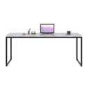 Ver imagem 6 de Escrivaninha Mesa Escritório Diretor Estilo Industrial 180cm Dynamica Yescasa