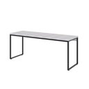 Ver imagem 2 de Escrivaninha Mesa Escritório Diretor Estilo Industrial 180cm Dynamica Yescasa