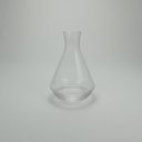 Ver mais imagens de Decanter Licoreira de Vidro 1,7L Transparente 24x15x15cm Whisky Vinho Bar