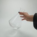 Ver imagem 2 de Decanter Licoreira de Vidro 1,7L Transparente 24x15x15cm Whisky Vinho Bar