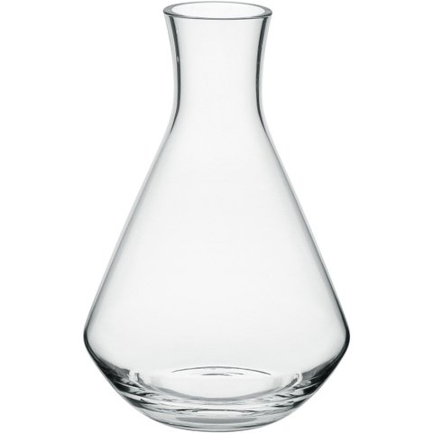 Decanter Licoreira de Vidro 1,7L Transparente 24x15x15cm Whisky Vinho Bar
