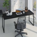 Ver imagem 7 de Escrivaninha Mesa Escritório Diretor Estilo Industrial 180cm Dynamica Yescasa