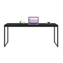 Ver imagem 6 de Escrivaninha Mesa Escritório Diretor Estilo Industrial 180cm Dynamica Yescasa