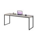 Ver imagem 4 de Escrivaninha Mesa Escritório Diretor Estilo Industrial 180cm Dynamica Yescasa