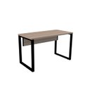 Ver imagem 1 de Mesa para Escritório 170x70 Pandin P25Tub - Naturalle/Preto