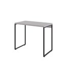 Ver imagem 2 de Escrivaninha Mesa Escritório Estilo Dynamica 90cm Industrial Yescasa Branco Chess E Preto