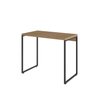 Escrivaninha Mesa Escritório Estilo Dynamica 90cm Industrial Yescasa Lamina Mel E Preto - 2