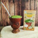 Ver imagem 6 de 7 Erva-mate Ximango Tradicional Moída Grossa Composta Menta Nativa Pura Folha Sete Variações