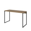 Ver imagem 2 de Escrivaninha Mesa Escritório Estilo Dynamica 120cm Industrial Yescasa Lamina Mel e Preto Marrom
