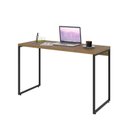 Ver imagem 4 de Escrivaninha Mesa Escritório Estilo Dynamica 120cm Industrial Yescasa Lamina Mel e Preto Marrom