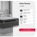 Ver imagem 2 de Colchão Queen Life D33 Pillow Top Preto 17x158x198cm