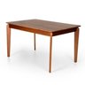Conjunto Mesa de Jantar Camile 135x80 Cm e 6 Cadeiras Luna Assento Mdf Madeira Maciça - 3