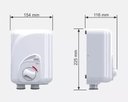 Ver imagem 3 de Aquecedor P/ Piscina Mini Cardal 110v 2000w Aq-265/1 127v