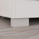 Ver imagem 6 de Guarda-Roupa Casal com Espelho 8 Portas 241cm Multimóveis Branco