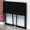 Ver imagem 2 de Mesa Industrial para Escritório Slim Asy Dobrável Preto