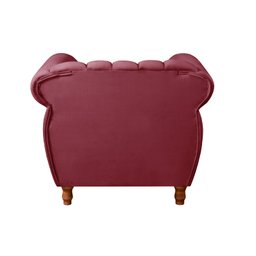 Conjunto Realeza Sofá com Poltronas Chesterfield Decoração - 7
