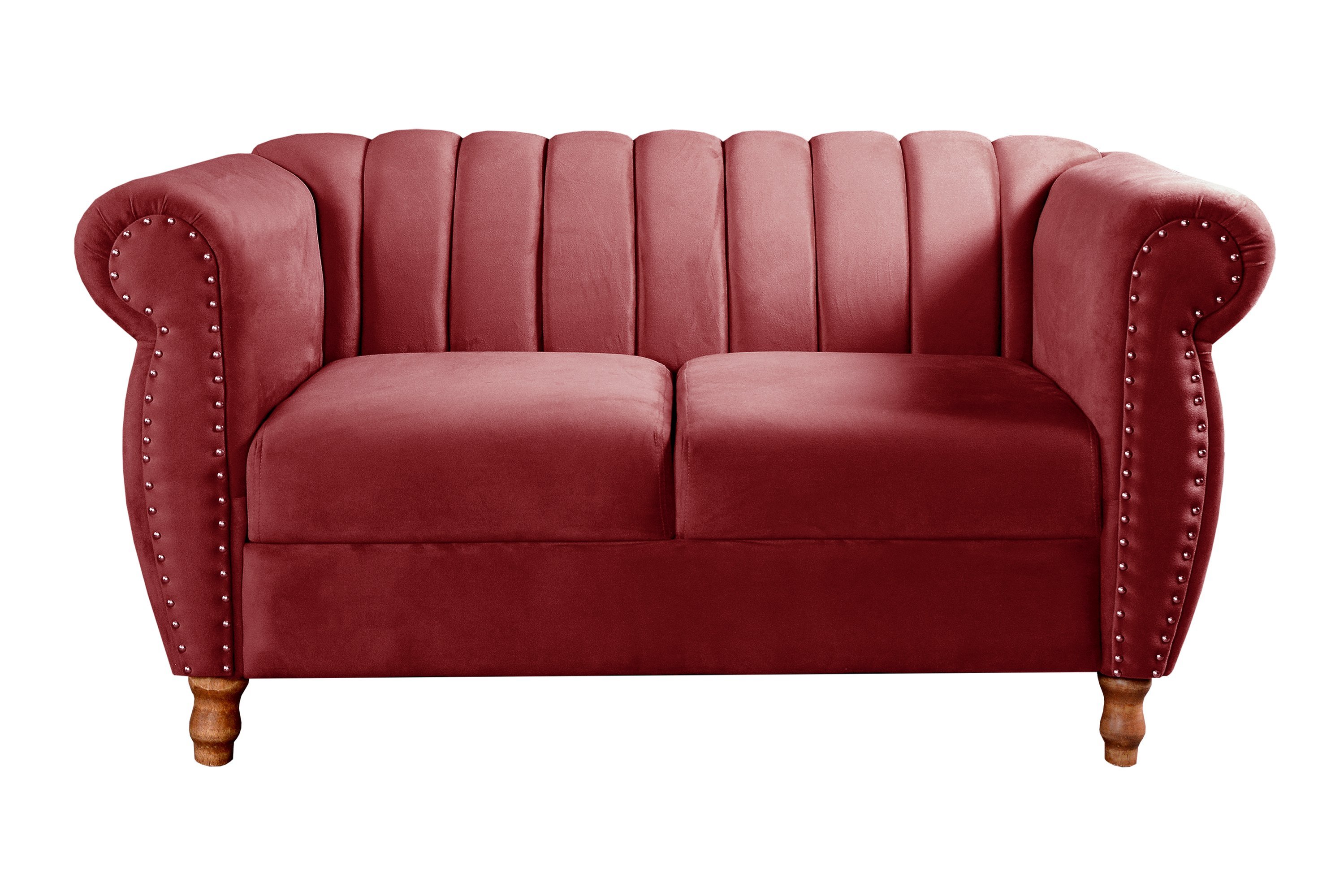 Conjunto Realeza Sofá com Poltronas Chesterfield Decoração - 4