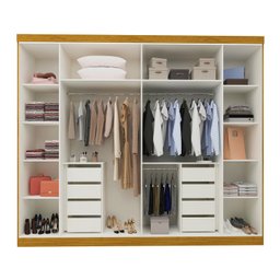 Guarda-Roupa Casal 6 Portas Carnaúba CabeCasa MadeiraMadeira 100% MDF - 7