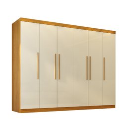 Guarda-Roupa Casal 6 Portas Carnaúba CabeCasa MadeiraMadeira 100% MDF - 9