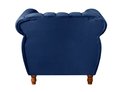 Ver imagem 7 de Conjunto Realeza Sofá com Poltronas Chesterfield Decoração Azul Marinho