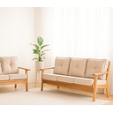 Ver imagem 1 de Sofá Fixo 3 Lugares Florença Moderno