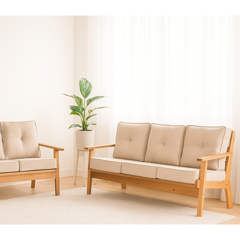 Sofá Fixo 3 Lugares Florença Moderno