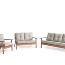 Ver imagem 2 de Sofá Fixo 3 Lugares Florença Moderno