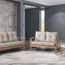 Ver imagem 4 de Sofá Fixo 3 Lugares Florença Moderno