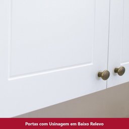 Cozinha Completa 7 Peças 100% Mdf com Tampo Americana - 9