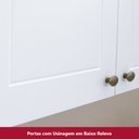 Ver imagem 6 de Kit Cozinha Completa Modulada 7 Peças com Vidro 100% MDF Americana 240cm