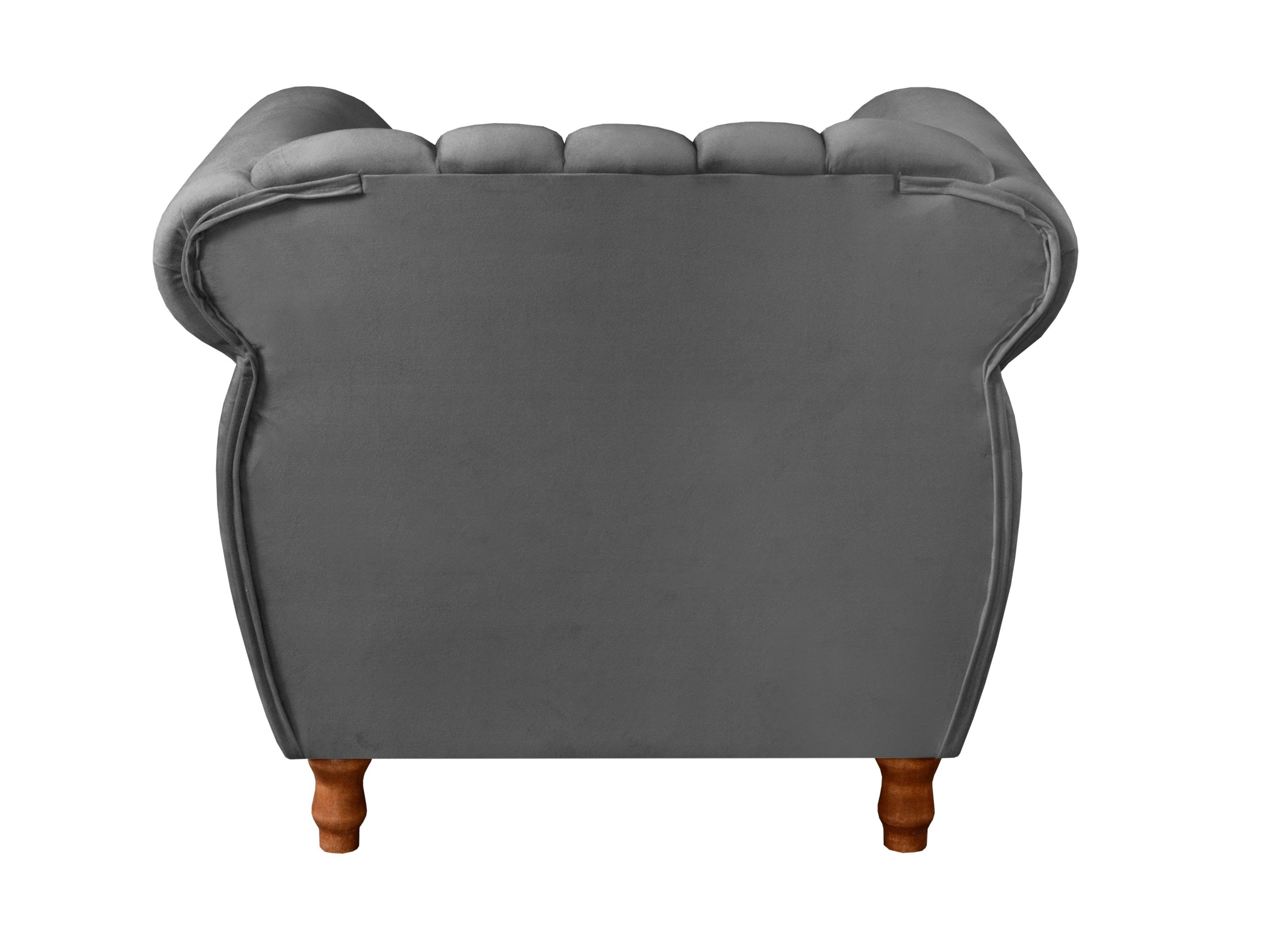 Conjunto Realeza Sofá com Poltronas Chesterfield Decoração - 7