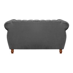 Conjunto Realeza Sofá com Poltronas Chesterfield Decoração - 5