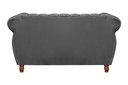 Ver imagem 5 de Conjunto Realeza Sofá com Poltronas Chesterfield Decoração Cinza Grafite