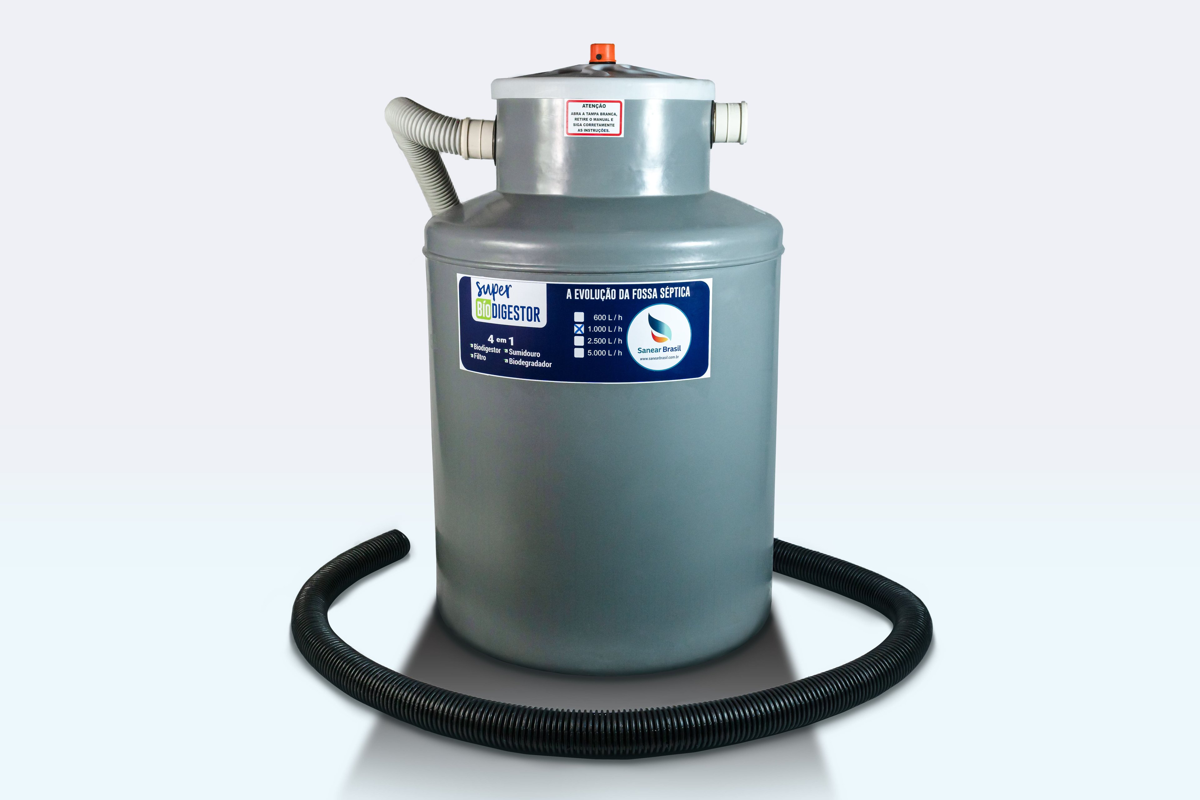 Super Biodigestor (4 em 1) 1.000l - Sanear Brasil - 3