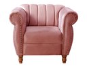 Ver imagem 6 de Conjunto Realeza Sofá com Poltronas Chesterfield Decoração Rosa