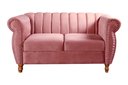 Ver imagem 4 de Conjunto Realeza Sofá com Poltronas Chesterfield Decoração Rosa