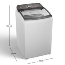 Ver imagem 3 de Máquina de Lavar Bwk13abana 13kg Branca Brastemp Branco 110v