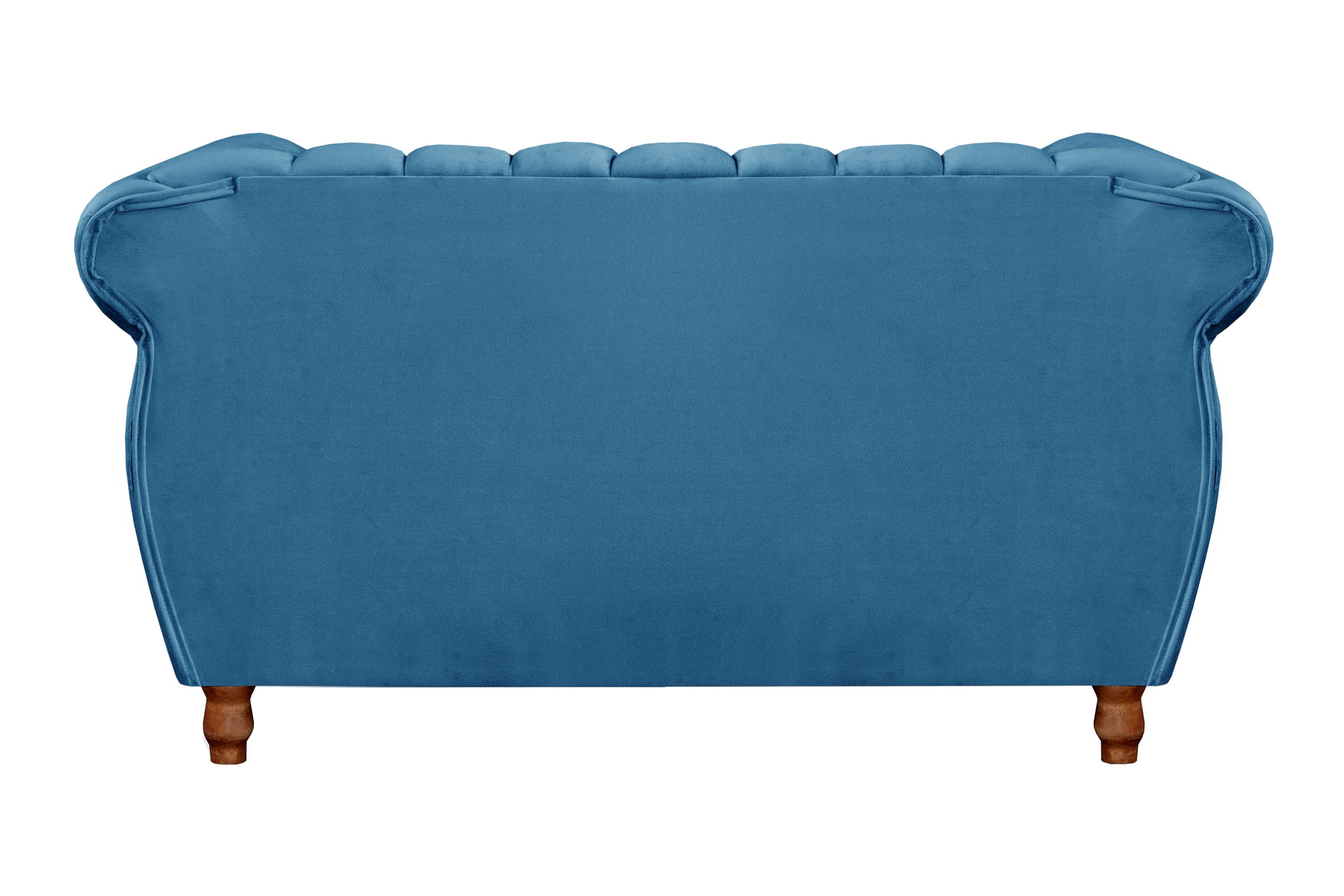 Conjunto Realeza Sofá com Poltronas Chesterfield Decoração - 5