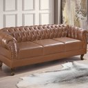 Ver imagem 5 de Namoradeira Chest 3 Lugares Duque Courano