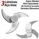 Ver imagem 4 de Mini Processador Triturador Alimentos Elétrico Potente Usb