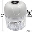 Ver imagem 3 de Mini Processador Triturador Alimentos Elétrico Potente Usb