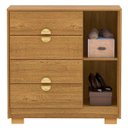 Ver imagem 5 de Cômoda para Quarto 93cm com 1 Porta Nara Nature V02 - Mpozenato