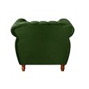 Ver imagem 7 de Conjunto Realeza Sofá com Poltronas Chesterfield Decoração Verde