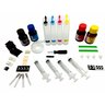Kit Bulk Ink Para Hp 1015/1515/1516 (662) 240ml de Tinta - 1