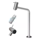 Ver imagem 4 de Torneira Bancada Link Banheiro Alta Cuba Lavabo Lavatório 8062 Slim Concept Metais