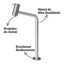Ver imagem 2 de Torneira Bancada Link Banheiro Alta Cuba Lavabo Lavatório 8062 Slim Concept Metais