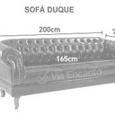 Ver imagem 3 de Conjunto Duque 2 Poltronas e 1 Namoradeira Chest 3 Lugares Courano