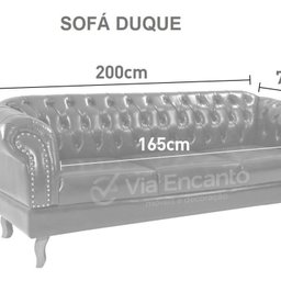 Conjunto Duque 2 Poltronas e 1 Namoradeira Chest 3 Lugares Courano - 3
